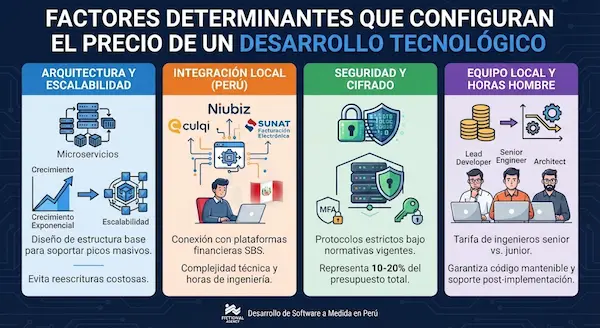 Cuánto cuesta un software a medida en Perú 2026 software a medida