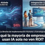Consultoría de IA para empresas: por qué la IA sola no genera ROI