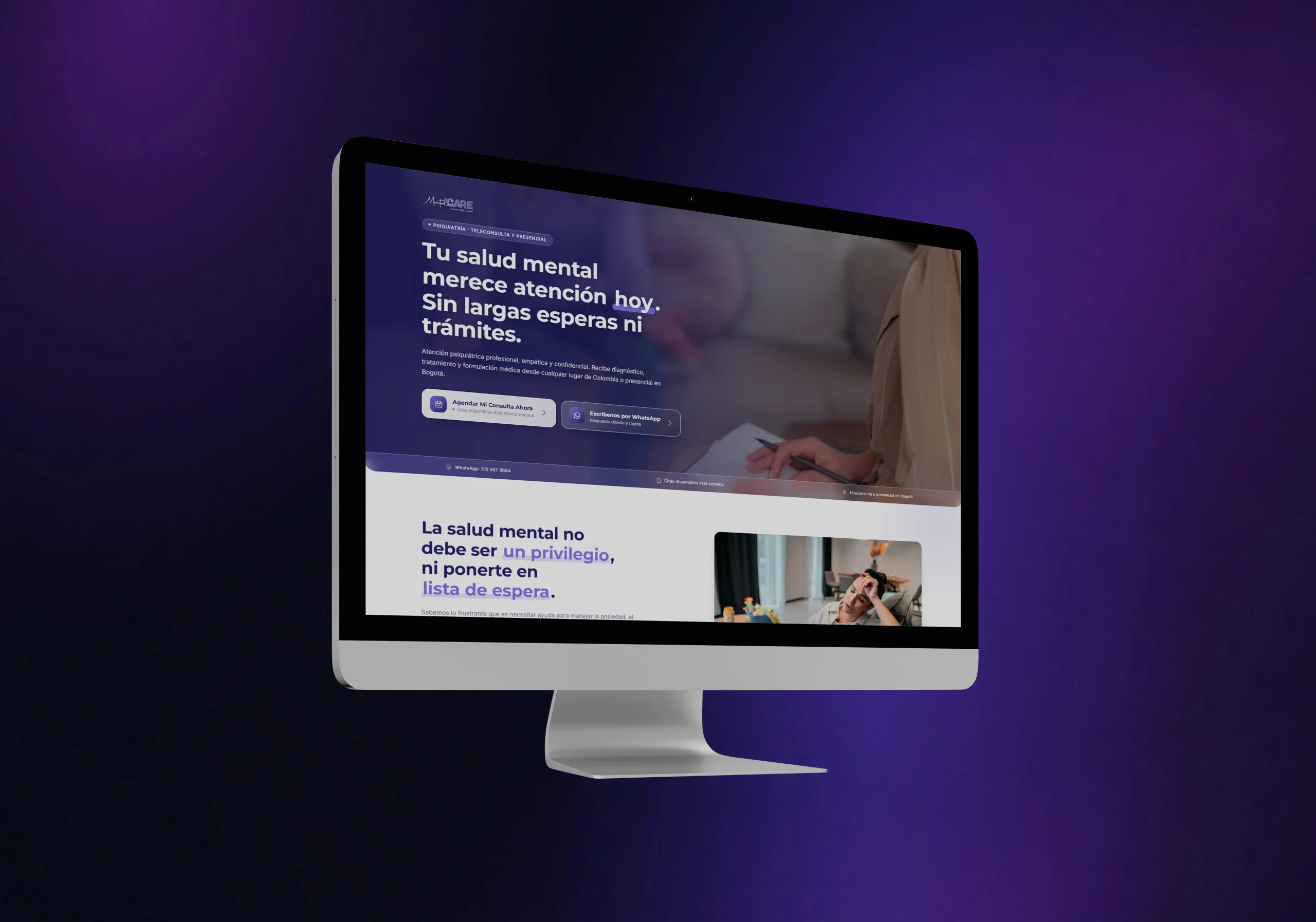 Landing Websites Ejemplo de diseño web B2B 3