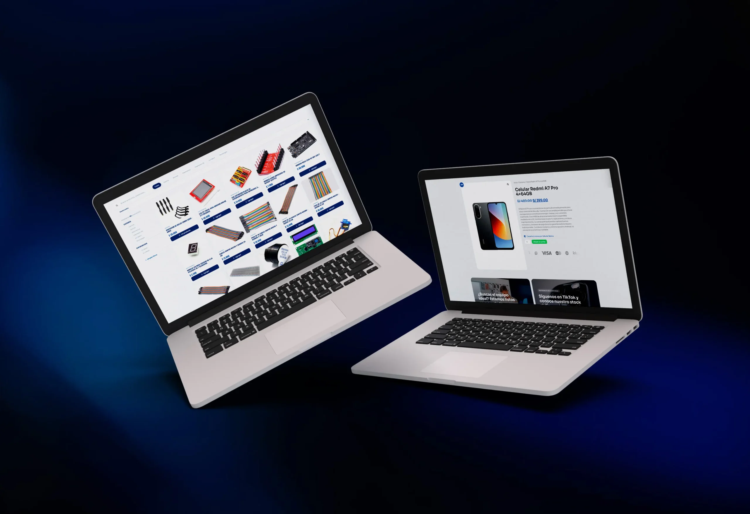 Landing Websites Ejemplo de diseño web B2B 2