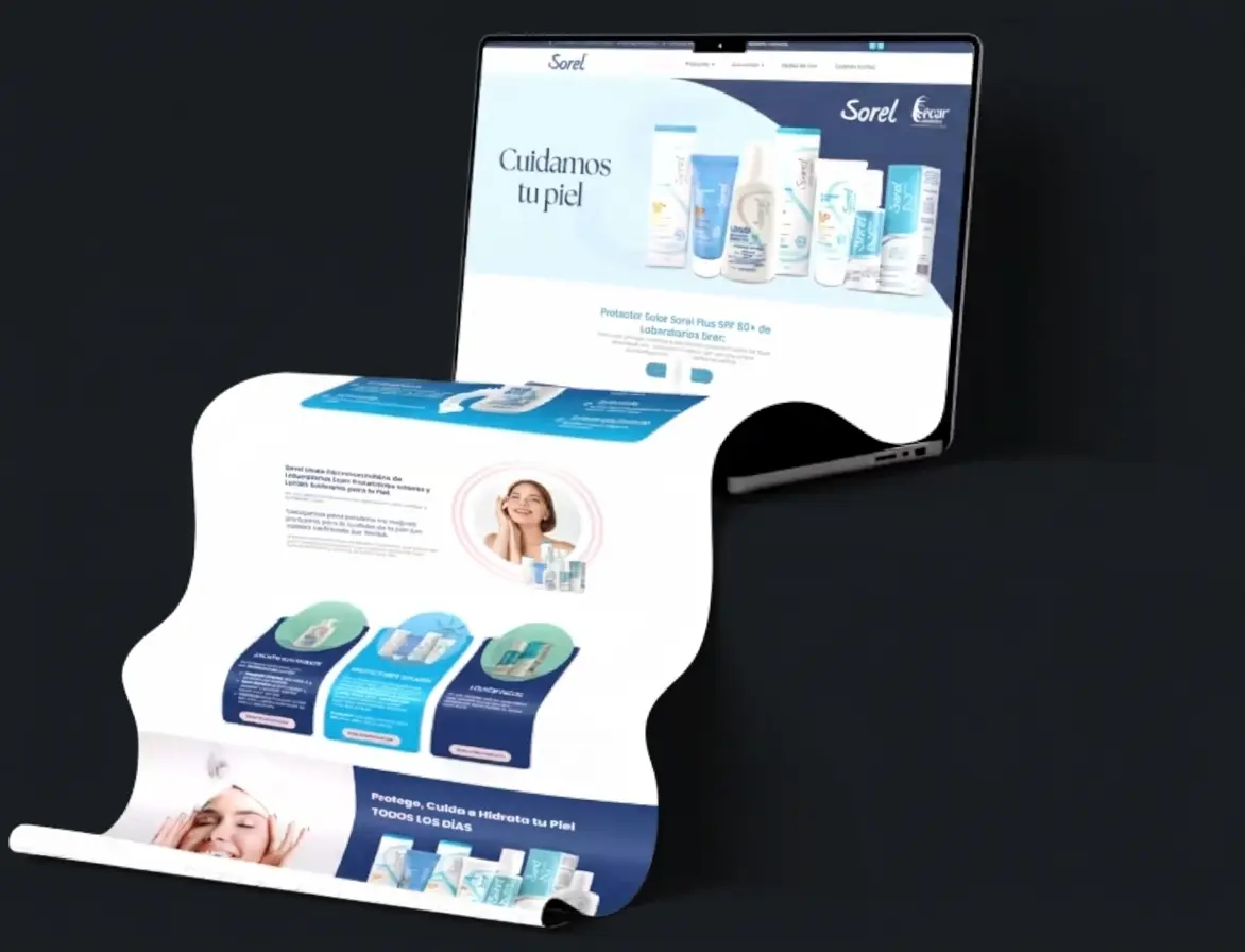 Landing Websites Diseño web Sorel